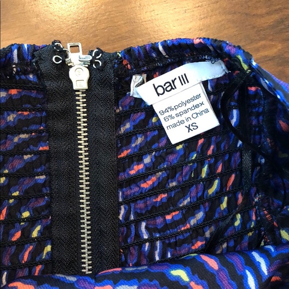 Bar 111 Strapless Muticolor Dress - Picture 8 of 8